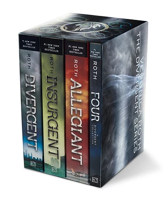 Divergent Series Four-Book Paperback Box Set: Divergent, Insurgent, Allegiant, Four (Paperback)