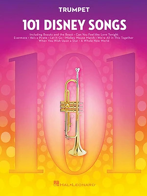 101 Disney Songs: For Trumpet (Paperback)