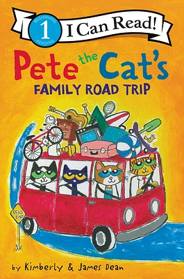 Pete the Cat’s Family Road Trip (I Can Read Level 1) (Paperback)