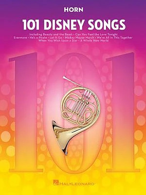 101 Disney Songs: For Horn (Paperback)