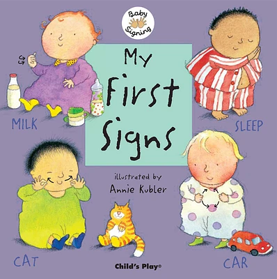 My First Signs: American Sign Language (Baby Signing) (Board Books)