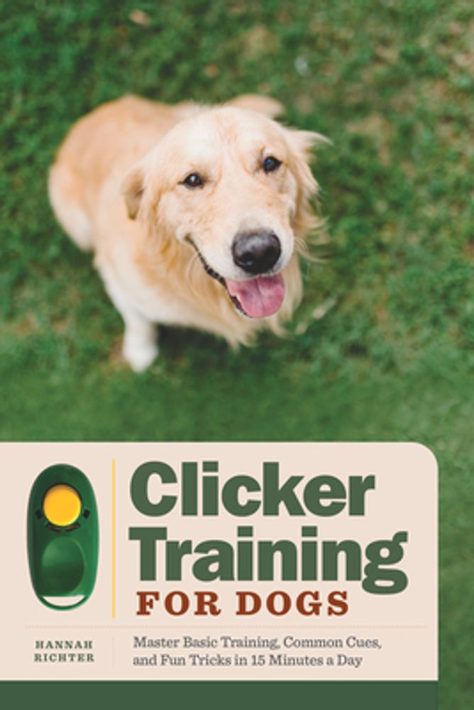 Clicker training with a dog