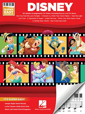 Disney - Super Easy Songbook (Paperback)