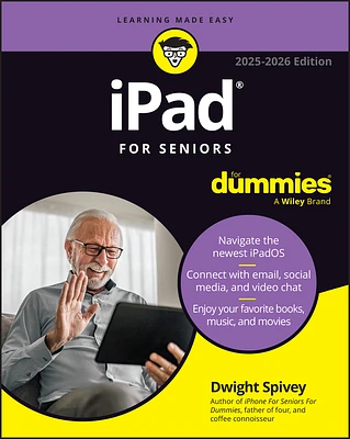 iPad for Seniors for Dummies, 2025 - 2026 Edition (Paperback)