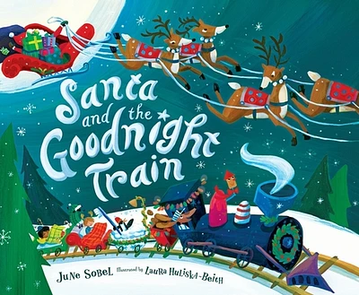 Santa and the Goodnight Train: A Christmas Holiday Book for Kids (Hardcover)