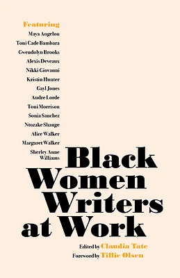 Black Women Writers at Work (Paperback)