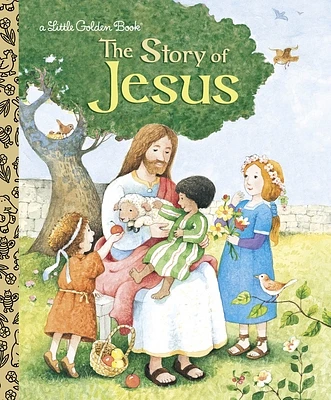 The Story of Jesus: A Christian Book for Kids (Little Golden Book) (Hardcover)