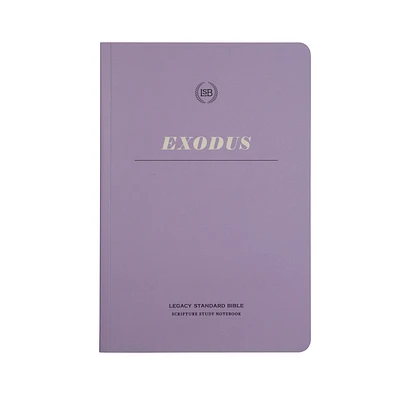 Lsb Scripture Study Notebook: Exodus: Legacy Standard Bible (Paperback)