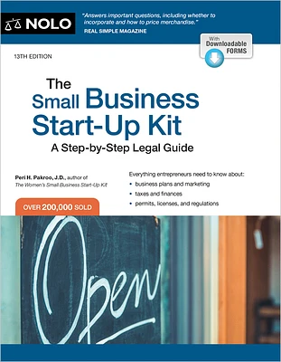 The Small Business Start-Up Kit: A Step-By-Step Legal Guide (Paperback)