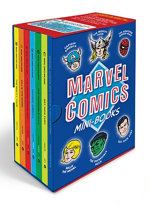 Marvel Comics Mini-Books Collectible Boxed Set: A History and Facsimiles of Marvel’s Smallest Comic Books (Hardcover)