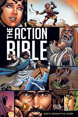 The Action Bible: God's Redemptive Story (Action Bible Series) (Hardcover)