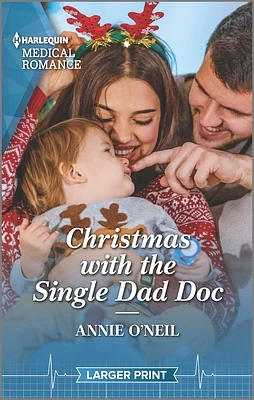 Christmas with the Single Dad Doc (Large Print / Mass Market Paperbound)