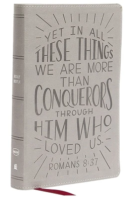 Nkjv, Holy Bible for Kids, Verse Art Cover Collection, Leathersoft, Gray, Comfort Print: Holy Bible, New King James Version (Imitation Leather)