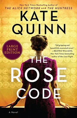 The Rose Code: A Novel (Large Print / Paperback)