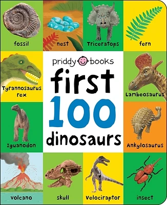 First 100: First 100 Dinosaurs (Board book)