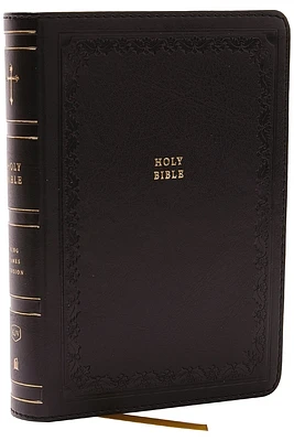 KJV Holy Bible: Compact with 43,000 Cross References, Leathersoft, Red Letter