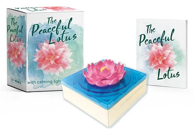 The Peaceful Lotus: With Calming Light and Sound (RP Minis) (Paperback)