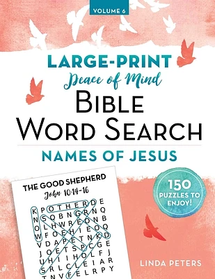 Peace of Mind Bible Word Search: Names of Jesus (Paperback)