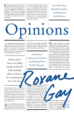 Opinions: A Decade of Arguments, Criticism