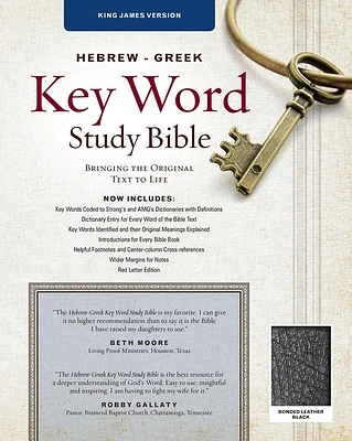 Hebrew-Greek Key Word Study Bible-KJV (Key Word Study Bibles) (Bonded Leather