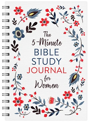 The 5-Minute Bible Study Journal for Women (Spiral bound)