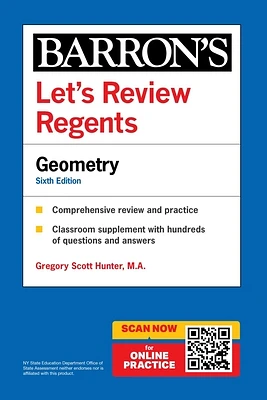 Let's Review Regents: Geometry, Sixth Edition (Barron's New York Regents) (Paperback)