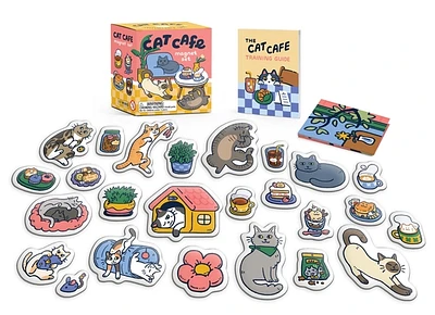 Cat Cafe Magnet Set (RP Minis) (Paperback)