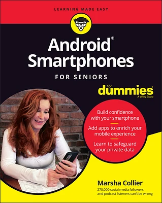 Android Smartphones for Seniors for Dummies (Paperback)