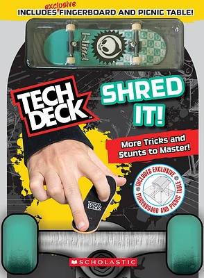 Shred It! (Tech Deck Guidebook): Gnarly tricks to grind, shred, and freestyle! (Paperback)