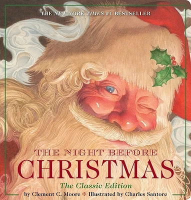 The Night Before Christmas Oversized Padded Board Book: The Classic Edition (The New York Times Bestseller) (Oversized Padded Board Books) (Board book)