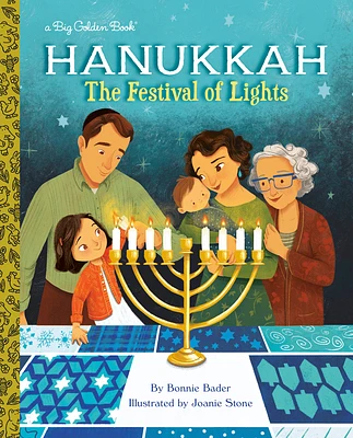 Hanukkah: The Festival of Lights (Big Golden Book) (Hardcover)