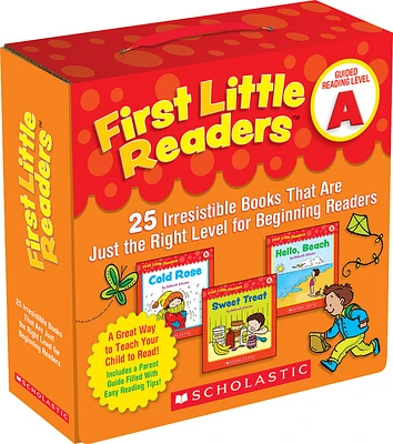 First Little Readers Parent Pack: Guided Reading Level A: 25 Irresistible Books That Are Just the Right Level for Beginning Readers (Mixed media product)