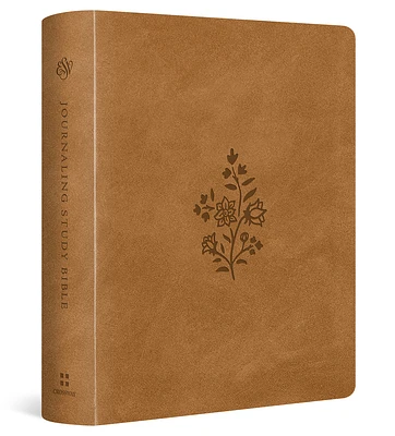 ESV Journaling Study Bible (Trutone Over Board, Nubuck Caramel) (Imitation Leather)