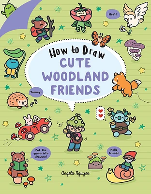 How to Draw Cute Woodland Friends: Volume 8 (Paperback)