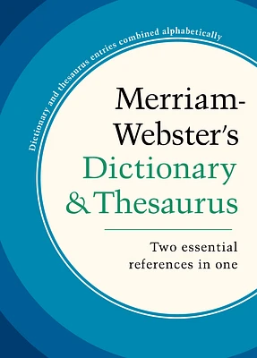 Merriam-Webster's Dictionary and Thesaurus (Hardcover)