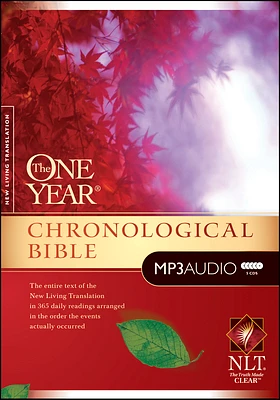 One Year Chronological Bible-NLT (MP3 CD)