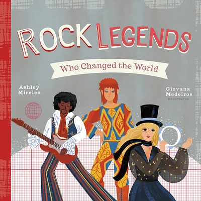 Rock Legends Who Changed the World (Perret's Joke Book Series) (Board book)