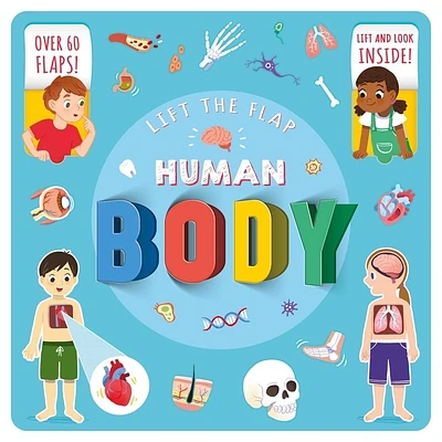 Human Body: Lift-the-Flap Fact Book (Board book)