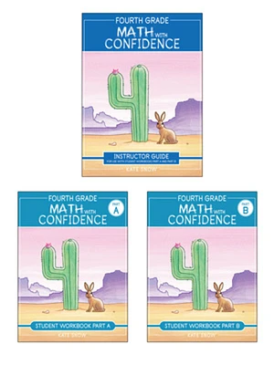 Fourth Grade Math with Confidence Complete Bundle (Paperback)