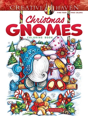 Creative Haven Christmas Gnomes Coloring Book (Paperback)