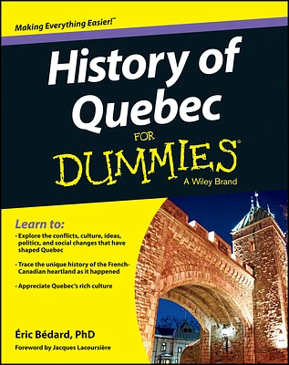 History of Quebec For Dummies (Paperback)