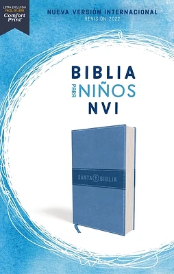 Nvi, Biblia Para Niños Revisión 2022, Leathersoft, Azul Celeste, Comfort Print (Leather)