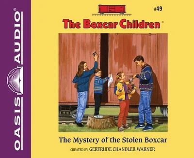 The Mystery of the Stolen Boxcar (The Boxcar Children Mysteries #49) (CD-Audio)