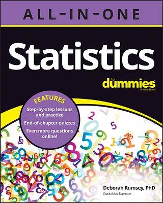 Statistics All-In-One for Dummies (Paperback)