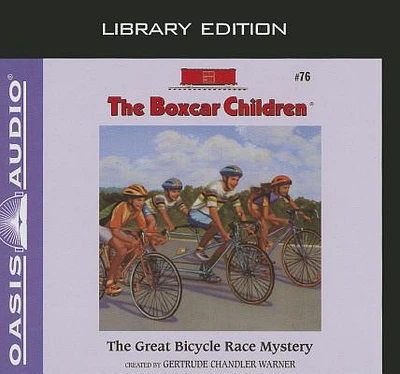 The Great Bicycle Race Mystery (Library Edition) (The Boxcar Children Mysteries #76) (CD-Audio)