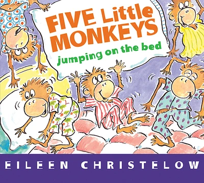 Five Little Monkeys Jumping on the Bed Board Book (A Five Little Monkeys Story) (Board book)