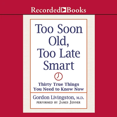 Too Soon Old, Too Late Smart (Compact Disc)