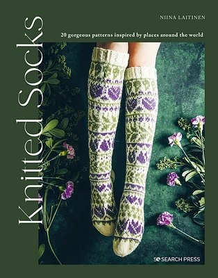 Knitted Socks: 20 gorgeous patterns inspired by places around the world (Paperback)