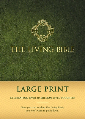 Living Bible Paraphrased-LIV-Large Print (Large Print / Hardcover)