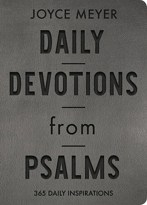 Daily Devotions from Psalms: 365 Daily Inspirations (Leather / fine binding)